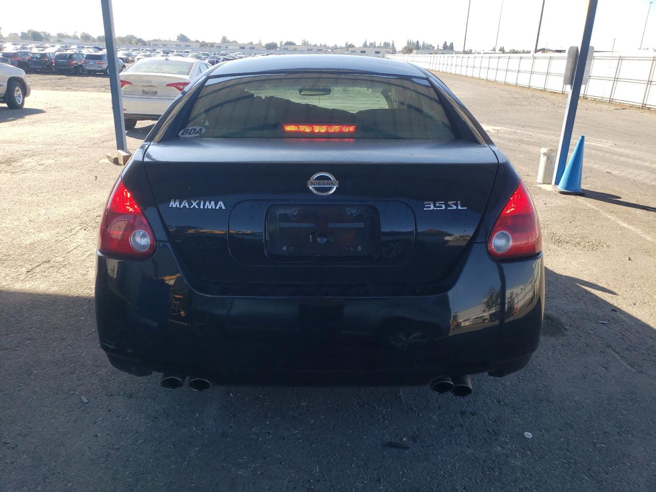 2006 Nissan Maxima Se VIN: 1N4BA41E16C805736 Lot: 82587045