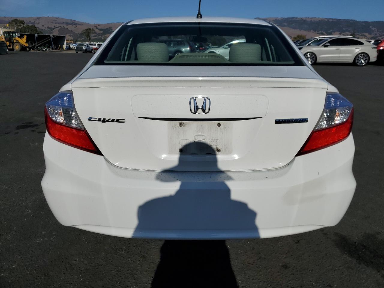 2012 Honda Civic Hybrid VIN: JHMFB4F29CS008657 Lot: 85588315