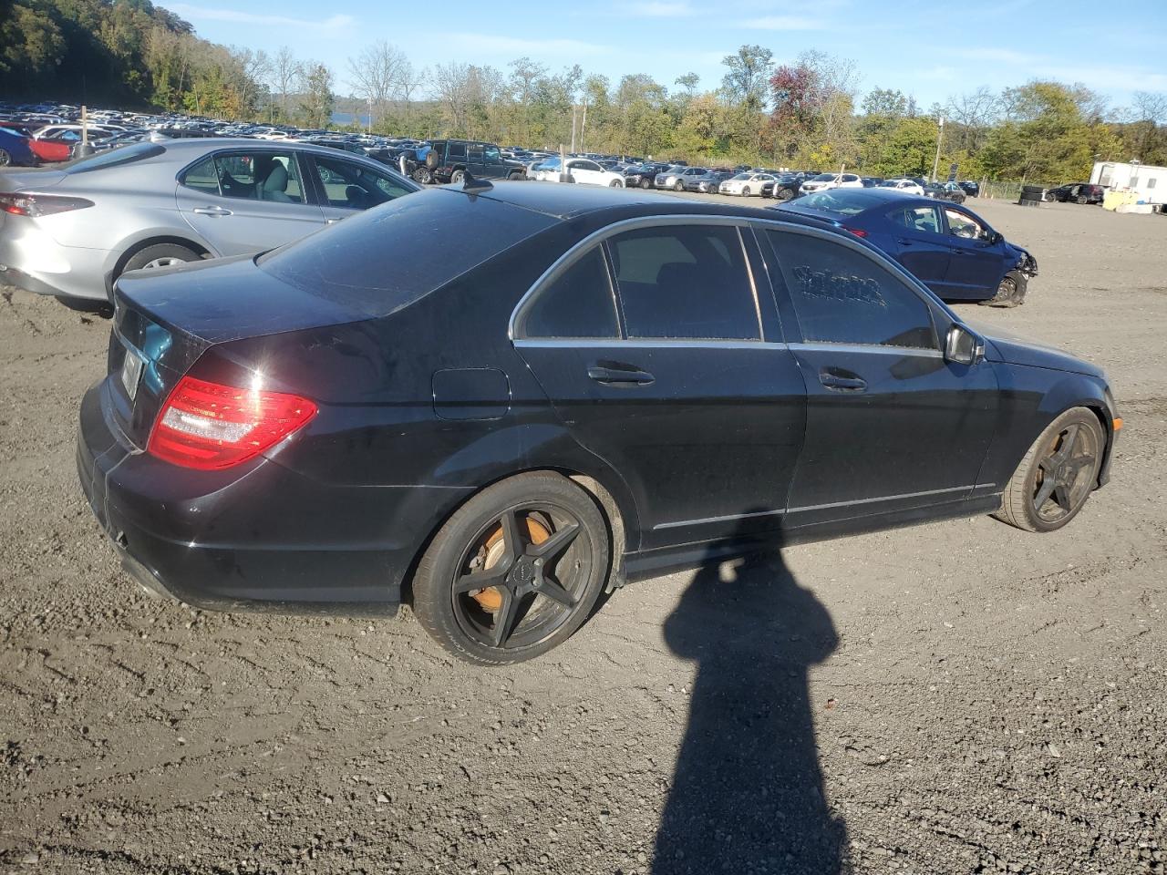 2013 Mercedes-Benz C 300 4Matic black null gas WDDGF8ABXDA797181 photo #4