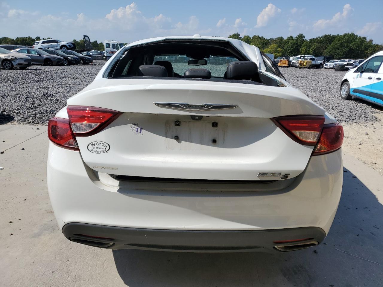 2015 Chrysler 200 S VIN: 1C3CCCBB0FN626765 Lot: 81993735