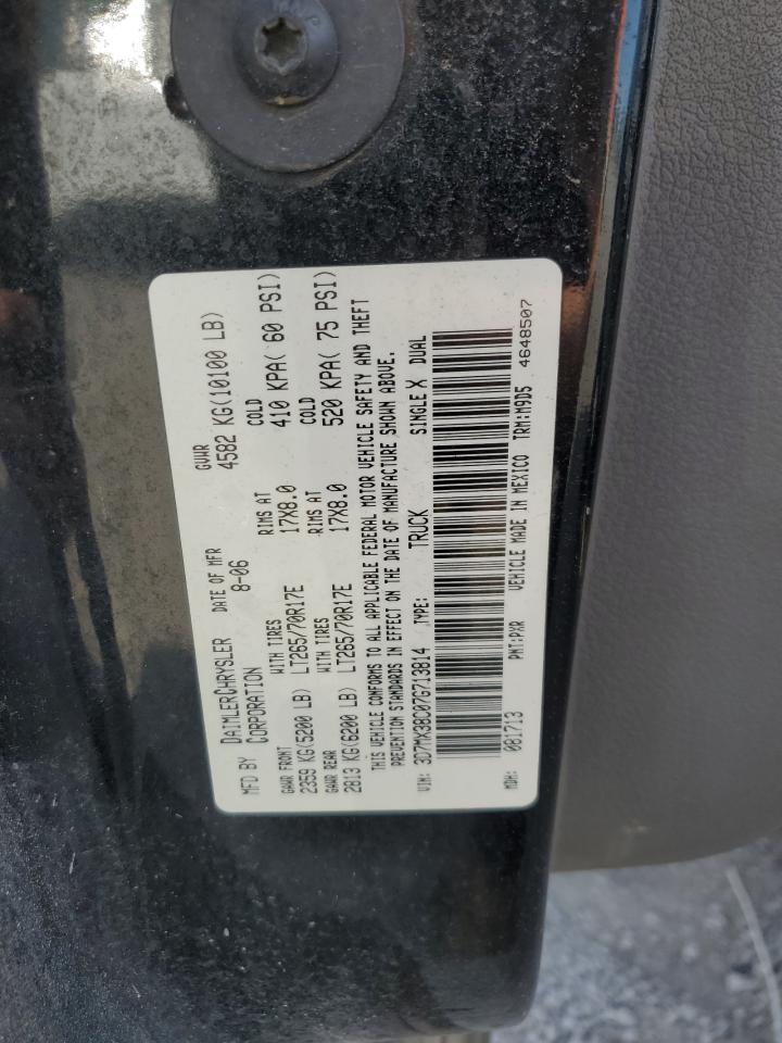 2007 Dodge Ram 3500 St VIN: 3D7MX38C07G713814 Lot: 80615645