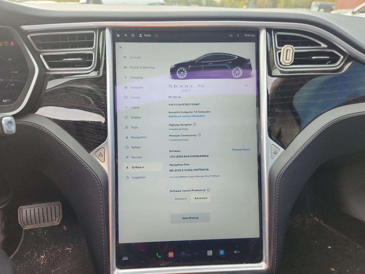 2016 Tesla Model S VIN: 5YJSA1E16GF159467 Lot: 87247005