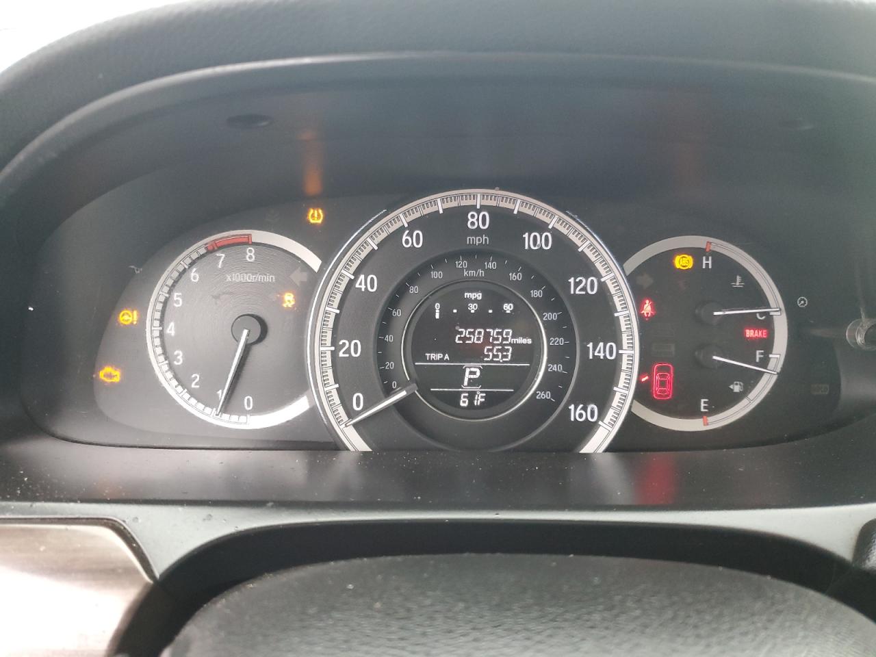 2016 Honda Accord Ex VIN: 1HGCR2F7XGA172691 Lot: 82431145