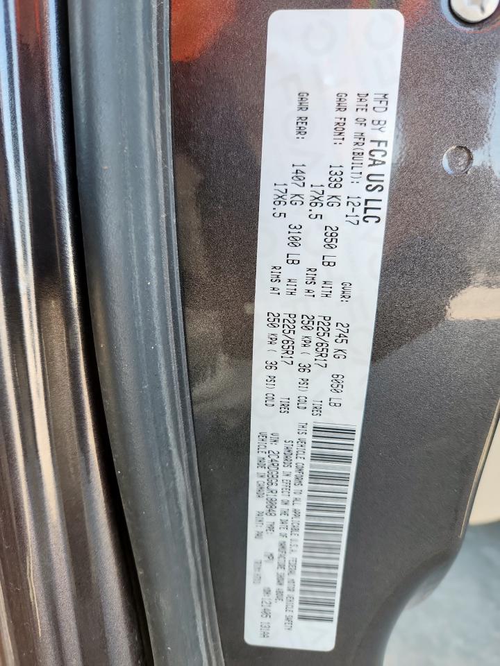 2018 Dodge Grand Caravan Se VIN: 2C4RDGBG6JR180848 Lot: 86669865