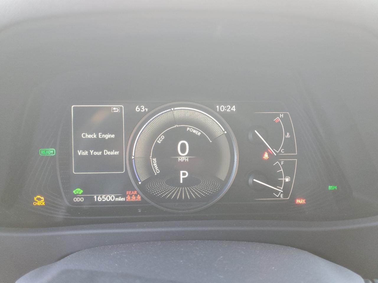 2021 Lexus Ux 250H VIN: JTHX9JBH9M2054273 Lot: 82635515