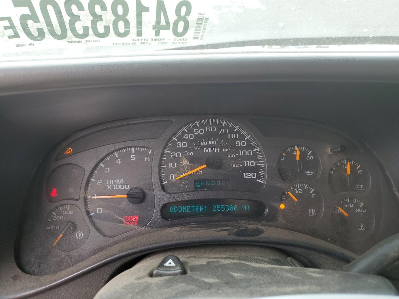 2003 Chevrolet Silverado K1500 Heavy Duty VIN: 1GCGK13U43F199293 Lot: 84183305