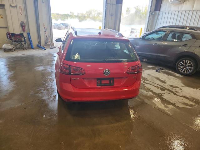  VOLKSWAGEN GOLF 2016 Красный