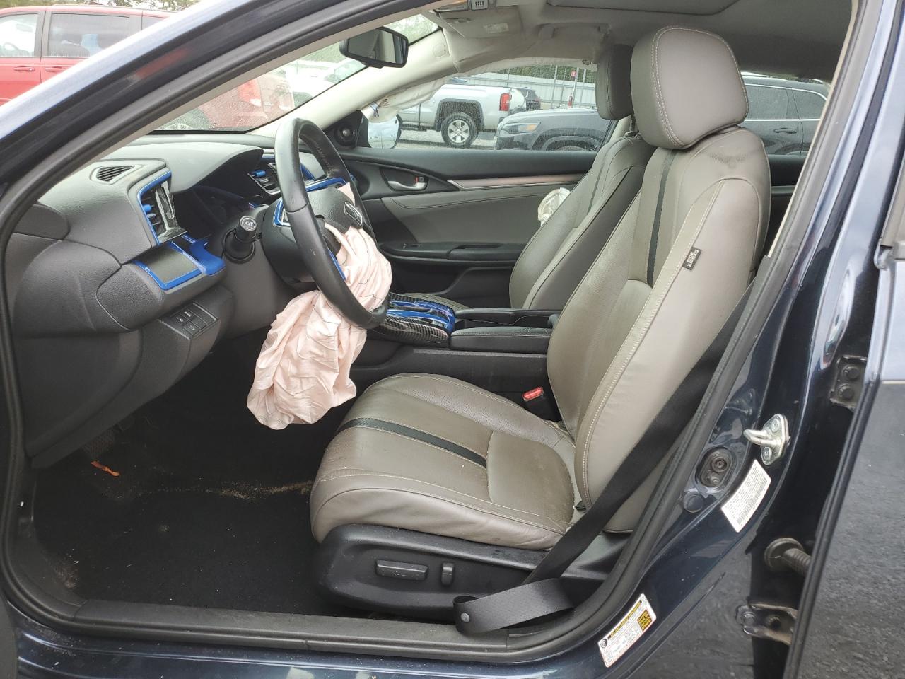 2017 Honda Civic Touring VIN: 19XFC1F95HE029607 Lot: 85487025