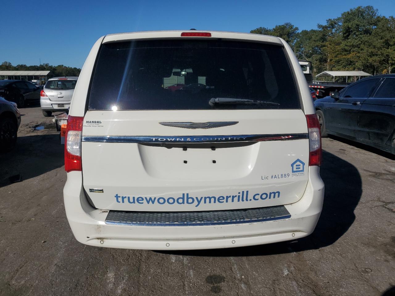 2011 Chrysler Town & Country Touring VIN: 2A4RR5DG8BR702796 Lot: 89484495