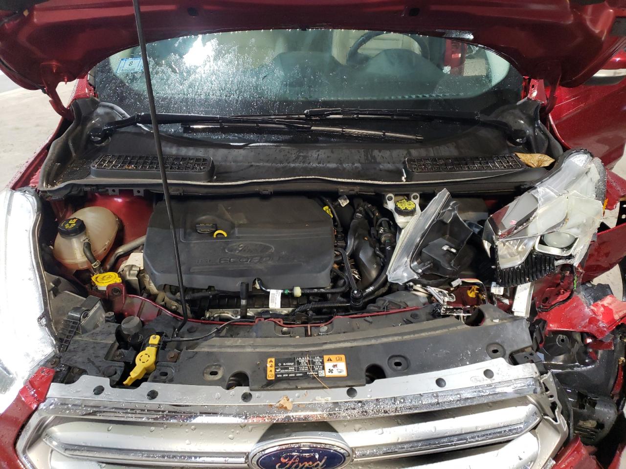 2017 Ford Escape Titanium VIN: 1FMCU9JD1HUB05850 Lot: 87380325