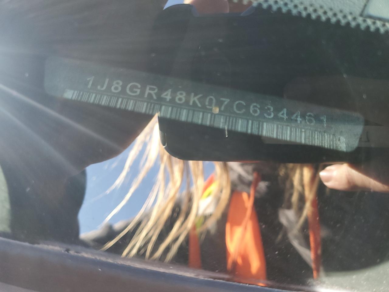 2007 Jeep Grand Cherokee Laredo VIN: 1J8GR48K07C634461 Lot: 86206345