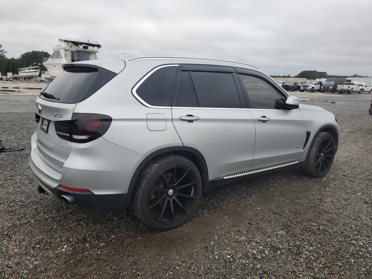 2015 BMW X5 Sdrive35I silver  gas 5UXKR2C53F0H41299 photo #4