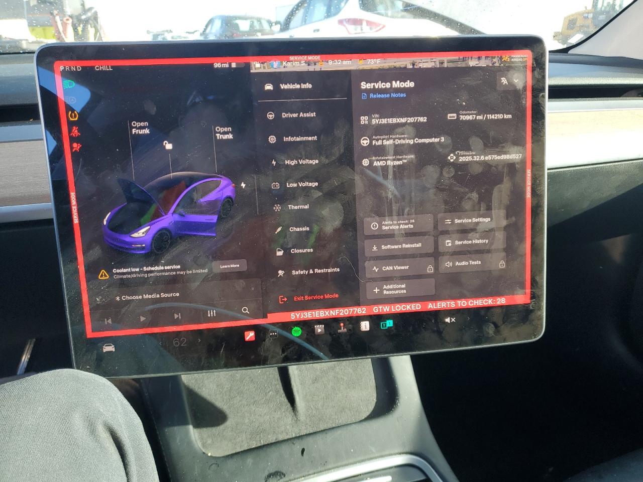 2022 Tesla Model 3 VIN: 5YJ3E1EBXNF207762 Lot: 86185705