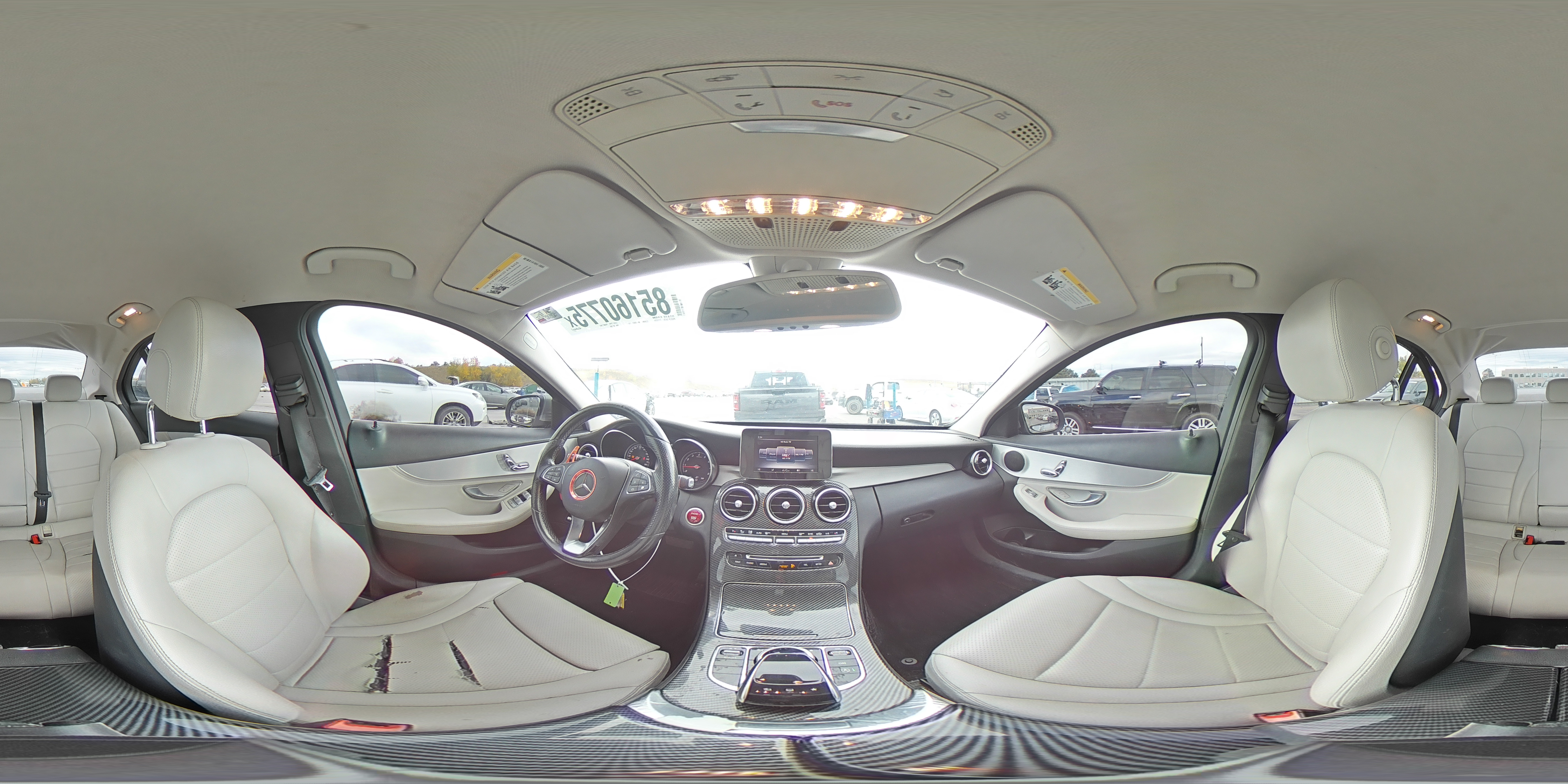 2015 Mercedes-Benz C 300 4Matic VIN: 55SWF4KB0FU027366 Lot: 85160775