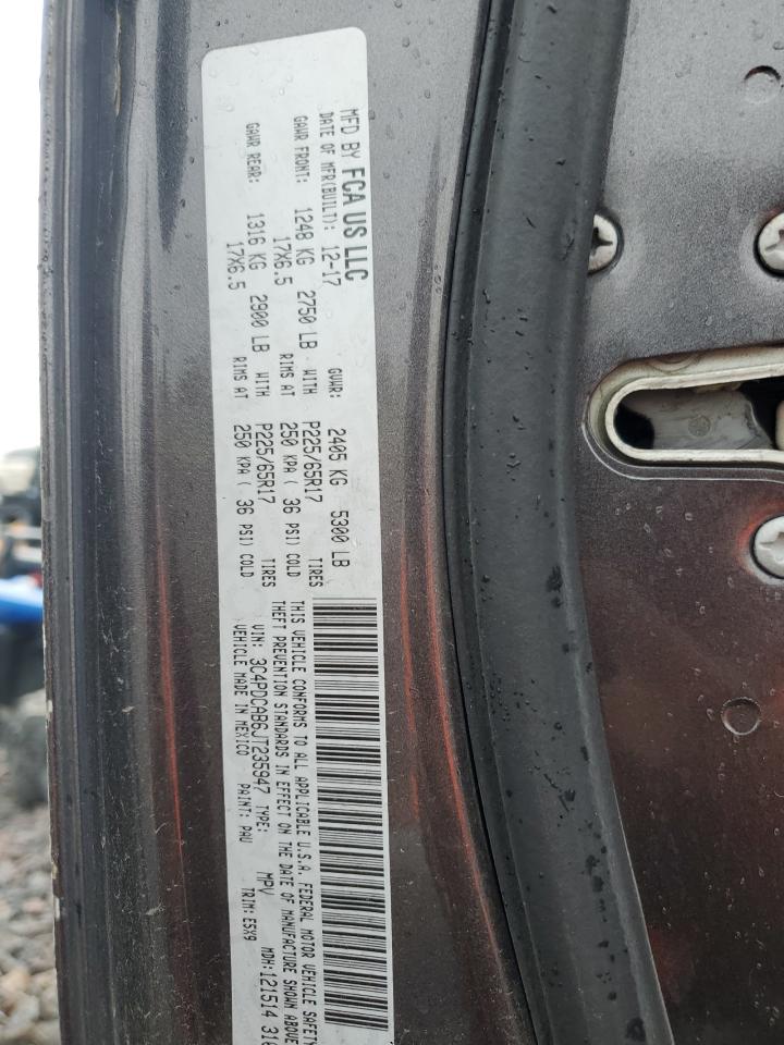 2018 Dodge Journey Se VIN: 3C4PDCAB6JT235947 Lot: 90464095