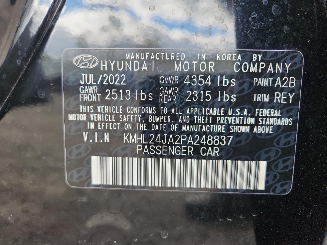 2023 Hyundai Sonata Se VIN: KMHL24JA2PA248837 Lot: 84701465