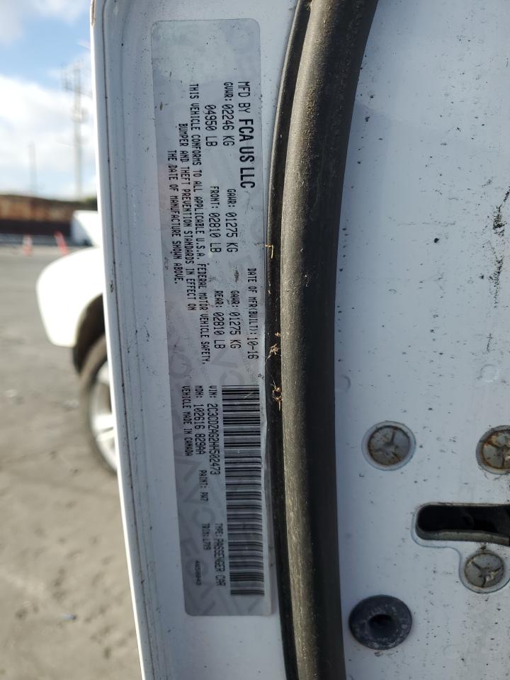 2017 Dodge Challenger Sxt VIN: 2C3CDZAG2HH502473 Lot: 89739945