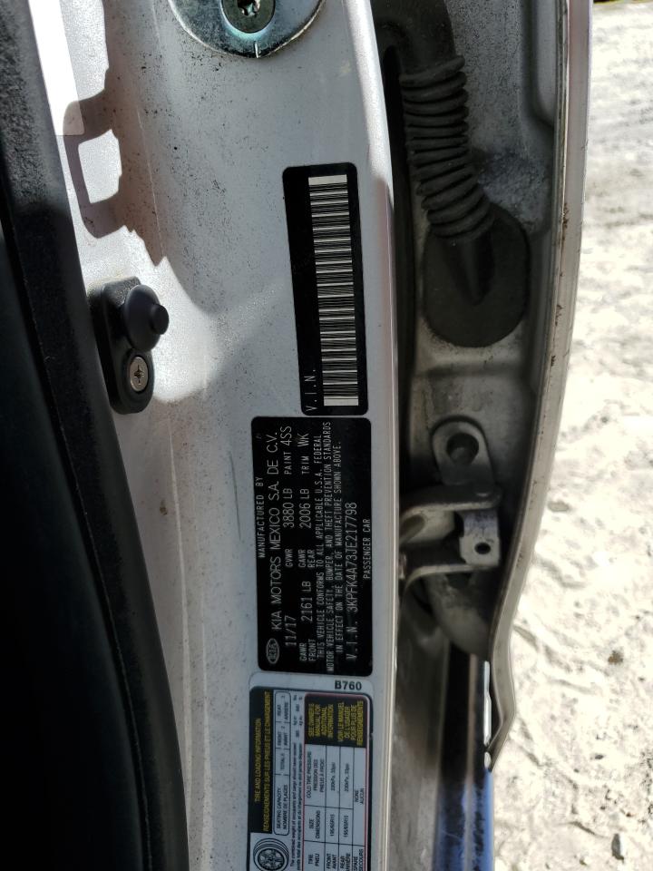 2018 Kia Forte Lx VIN: 3KPFK4A73JE217798 Lot: 82213745