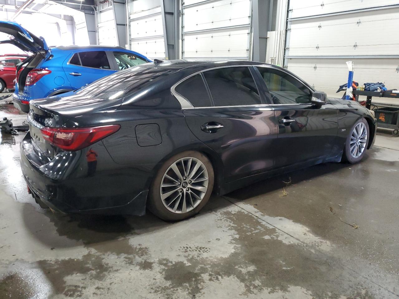 2018 Infiniti Q50 Luxe black null gas JN1EV7AR6JM438483 photo #4