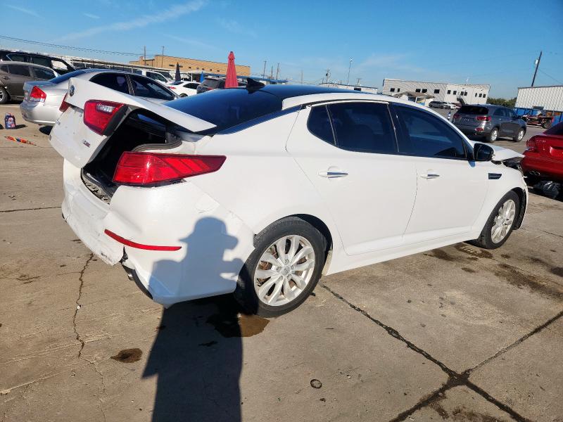 KIA OPTIMA 2015 White