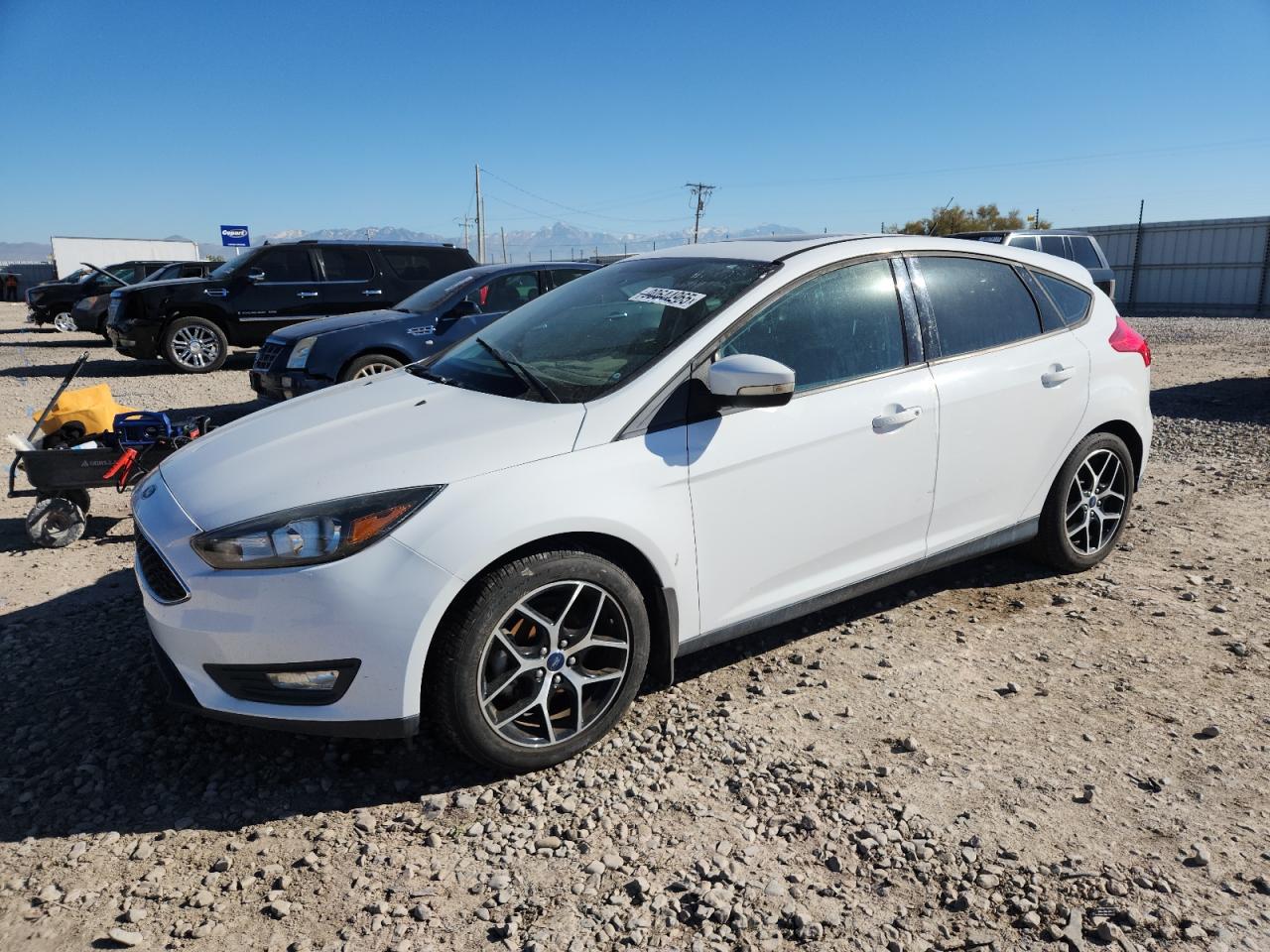 2018 Ford Focus Sel white null gas 1FADP3M28JL230806 photo #1