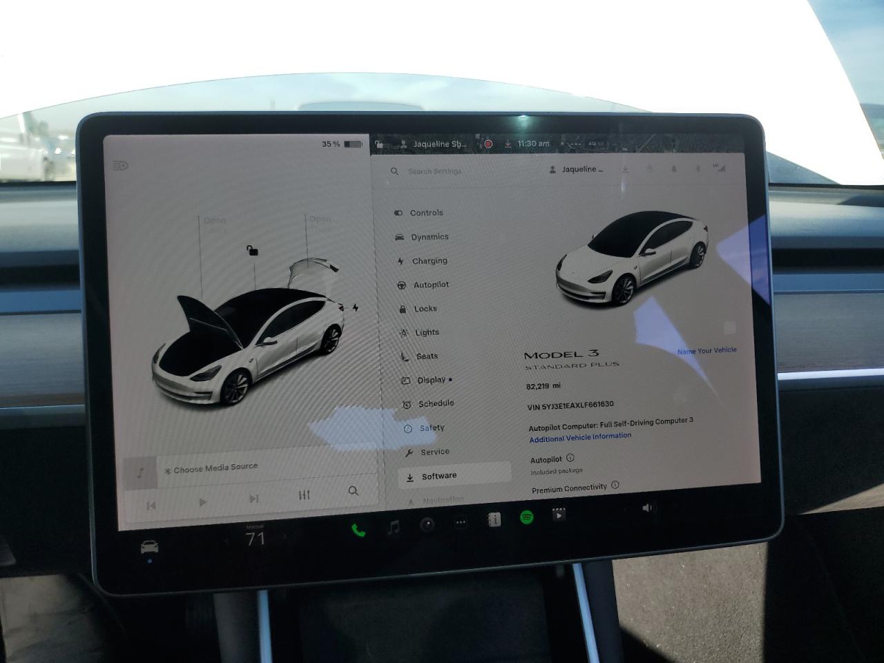 2020 Tesla Model 3 VIN: 5YJ3E1EAXLF661630 Lot: 90883325