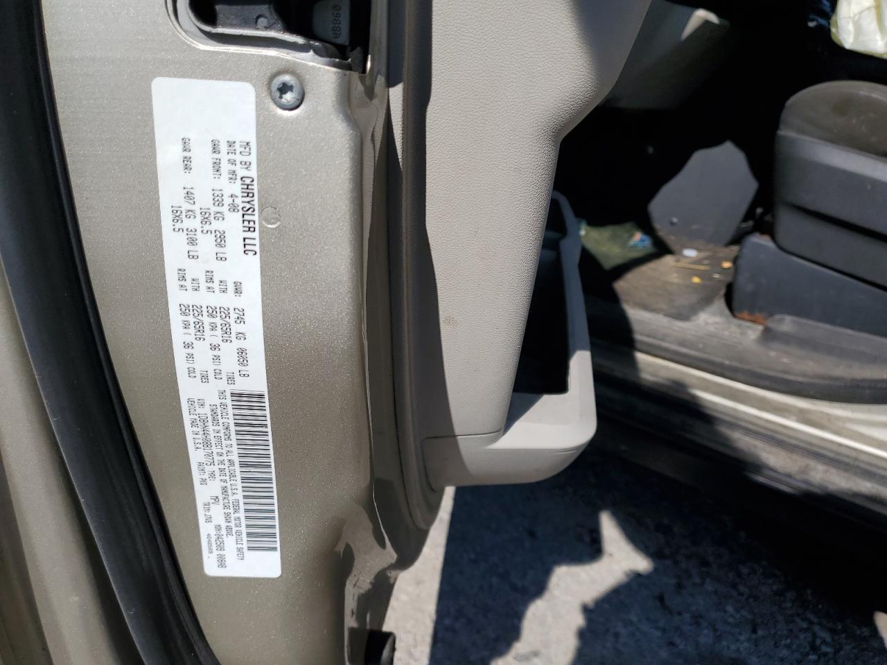 2008 Dodge Grand Caravan Se VIN: 1D8HN44H08B170775 Lot: 85720875