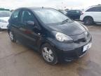 2009 TOYOTA AYGO 1.0 VVT-I BLACK 5DR for sale at Copart ROCHFORD