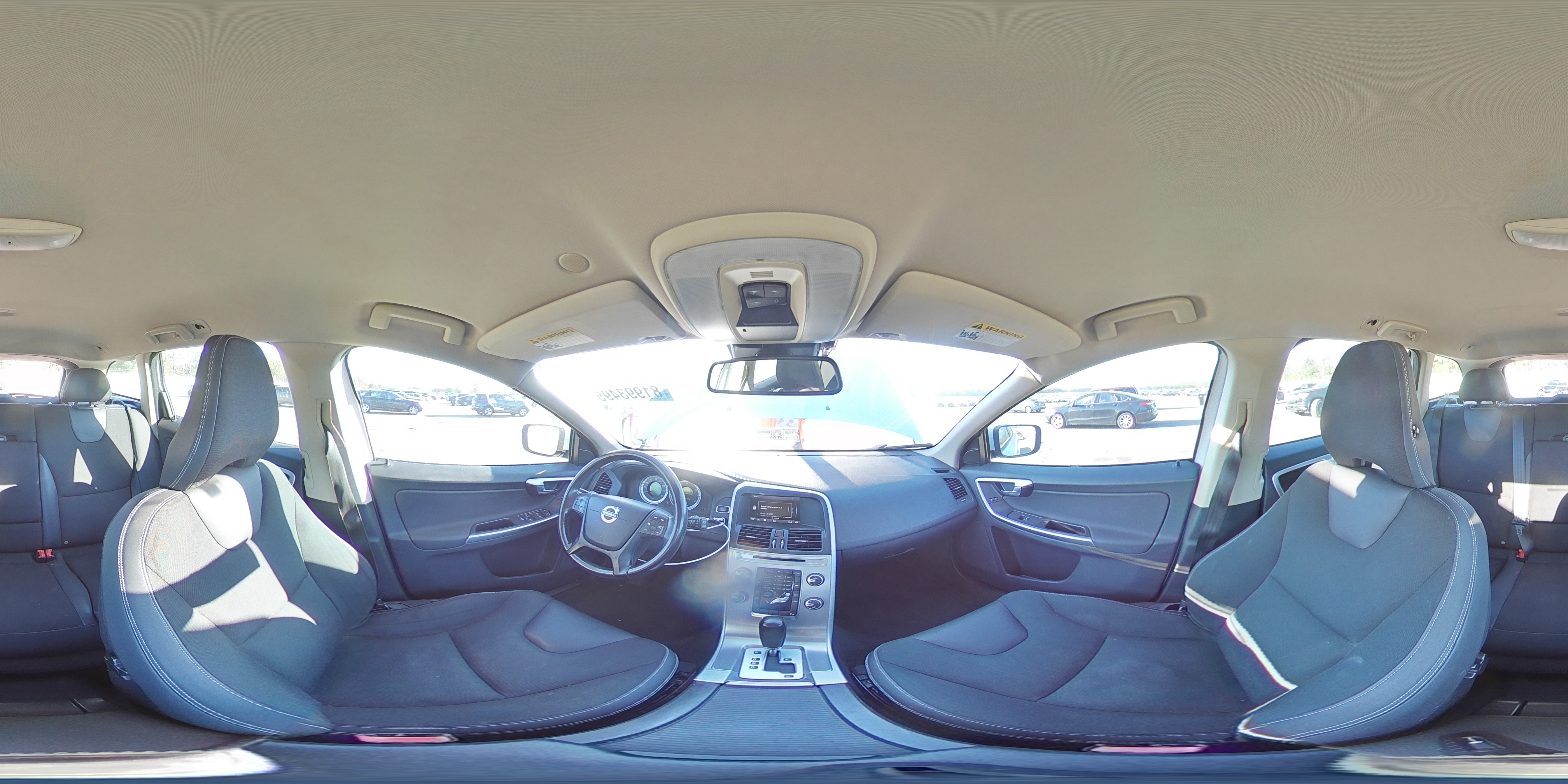 White Rear End Damage VIN: YV4940DZ9B2191264 Lot: 81993495