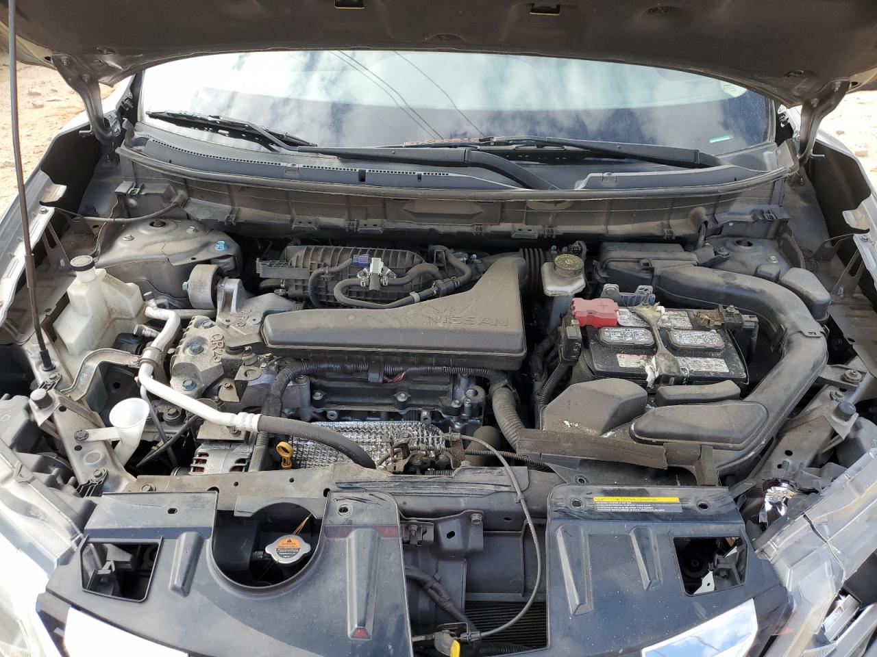 2017 Nissan Rogue S VIN: JN8AT2MT9HW384983 Lot: 82297935