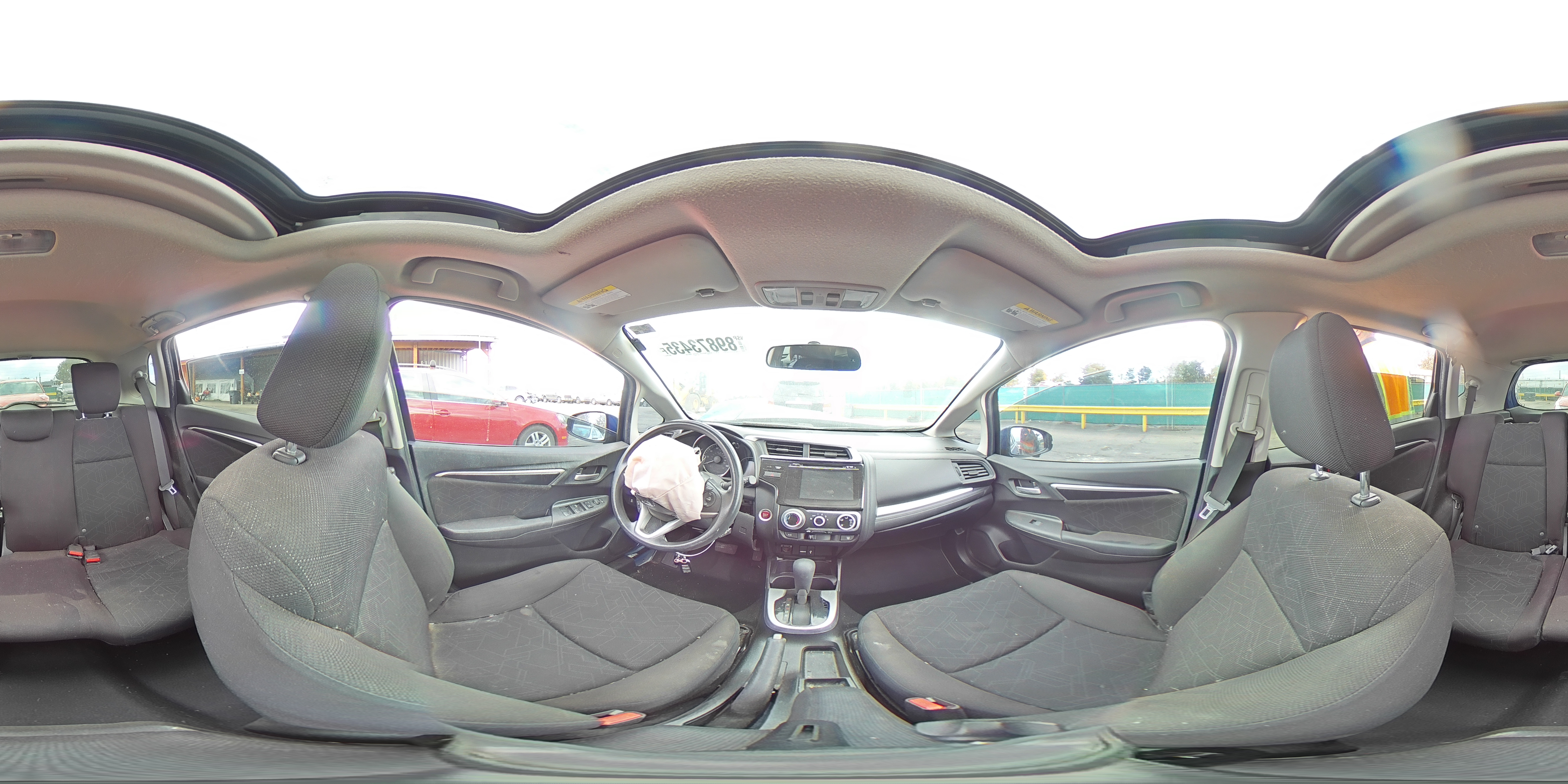 2017 Honda Fit Ex VIN: JHMGK5H77HS020915 Lot: 89873435