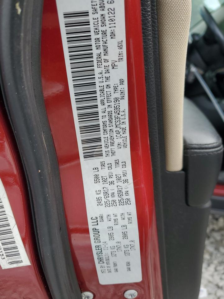 2015 Jeep Cherokee Latitude VIN: 1C4PJMCS3FW595190 Lot: 84866975