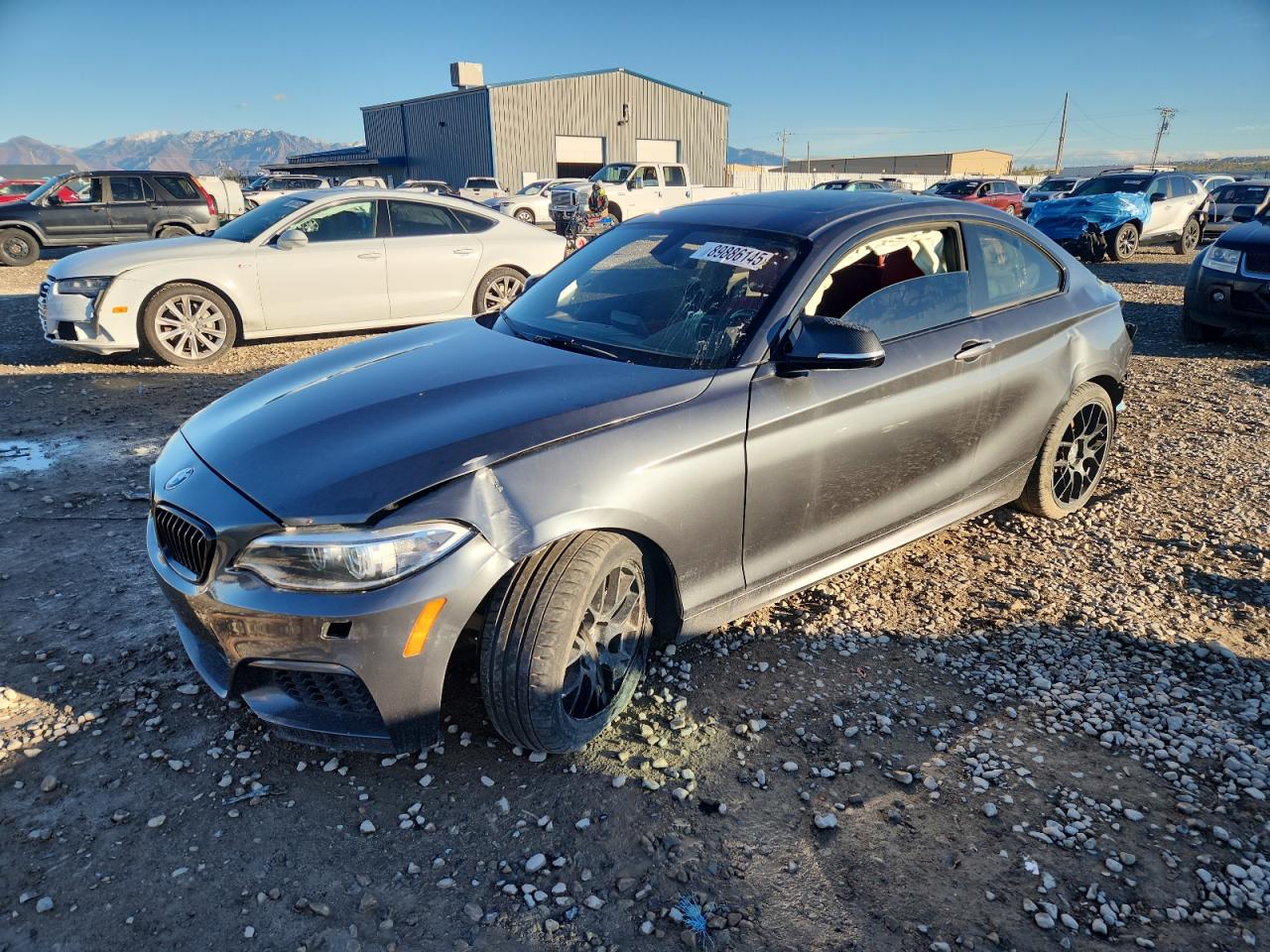 2016 BMW M2 GRAY VIN: WBA1J9C57GV696475