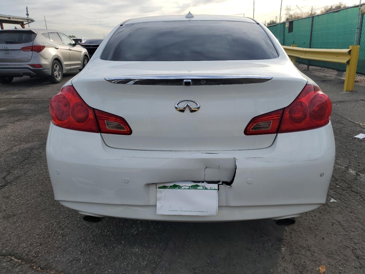 2013 Infiniti G37 VIN: JN1CV6AR3DM758365 Lot: 82727205