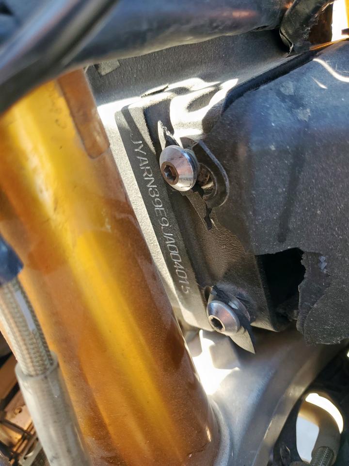 2018 Yamaha Yzfr1 VIN: JYARN39E9JA004015 Lot: 82226575