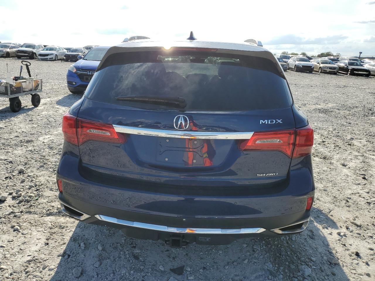 2018 Acura Mdx Advance VIN: 5J8YD4H89JL028230 Lot: 85550195