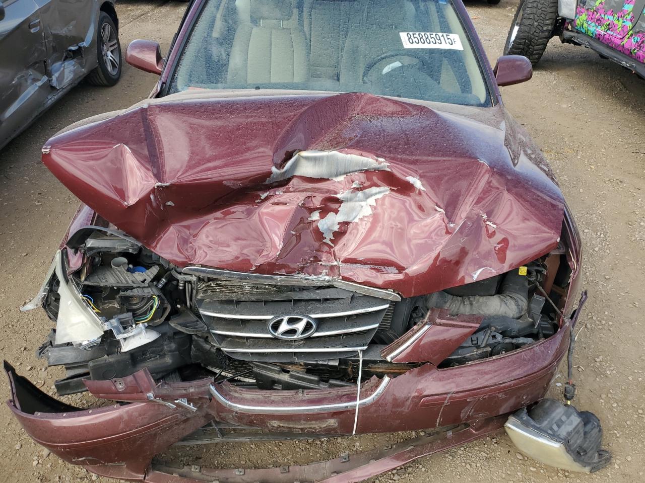 2010 Hyundai Sonata Gls VIN: 5NPET4AC6AH611944 Lot: 85885915