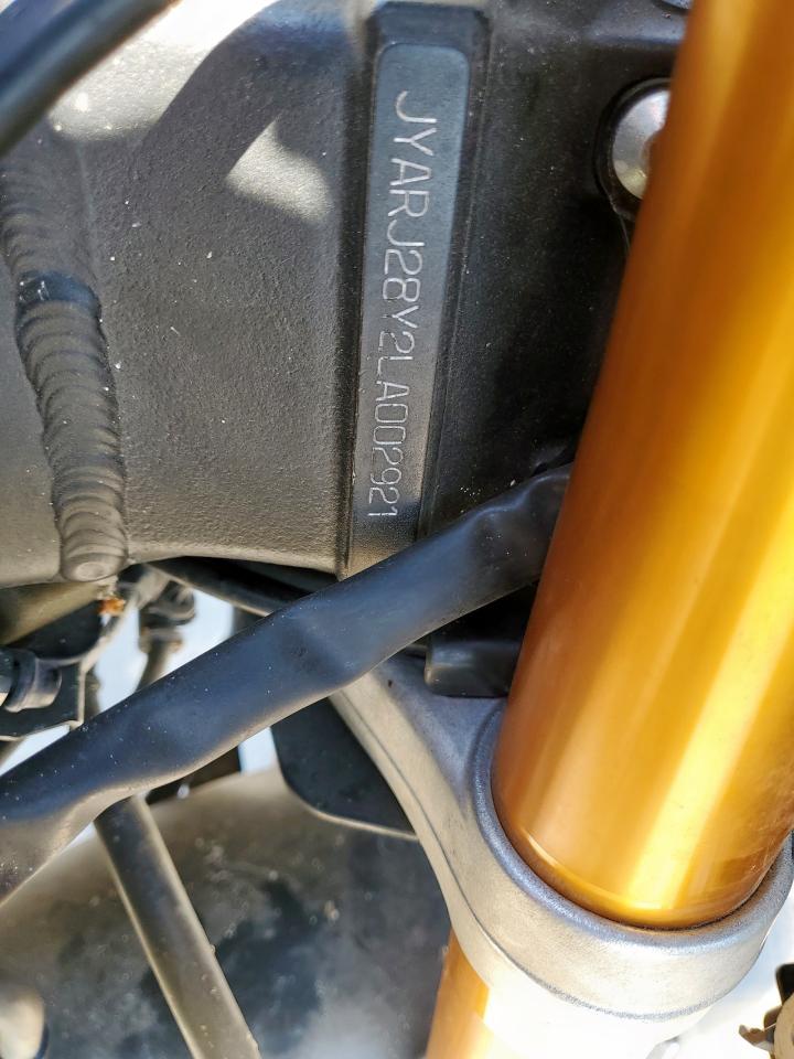 2020 Yamaha Yzfr6 C VIN: JYARJ28Y2LA002921 Lot: 82343645