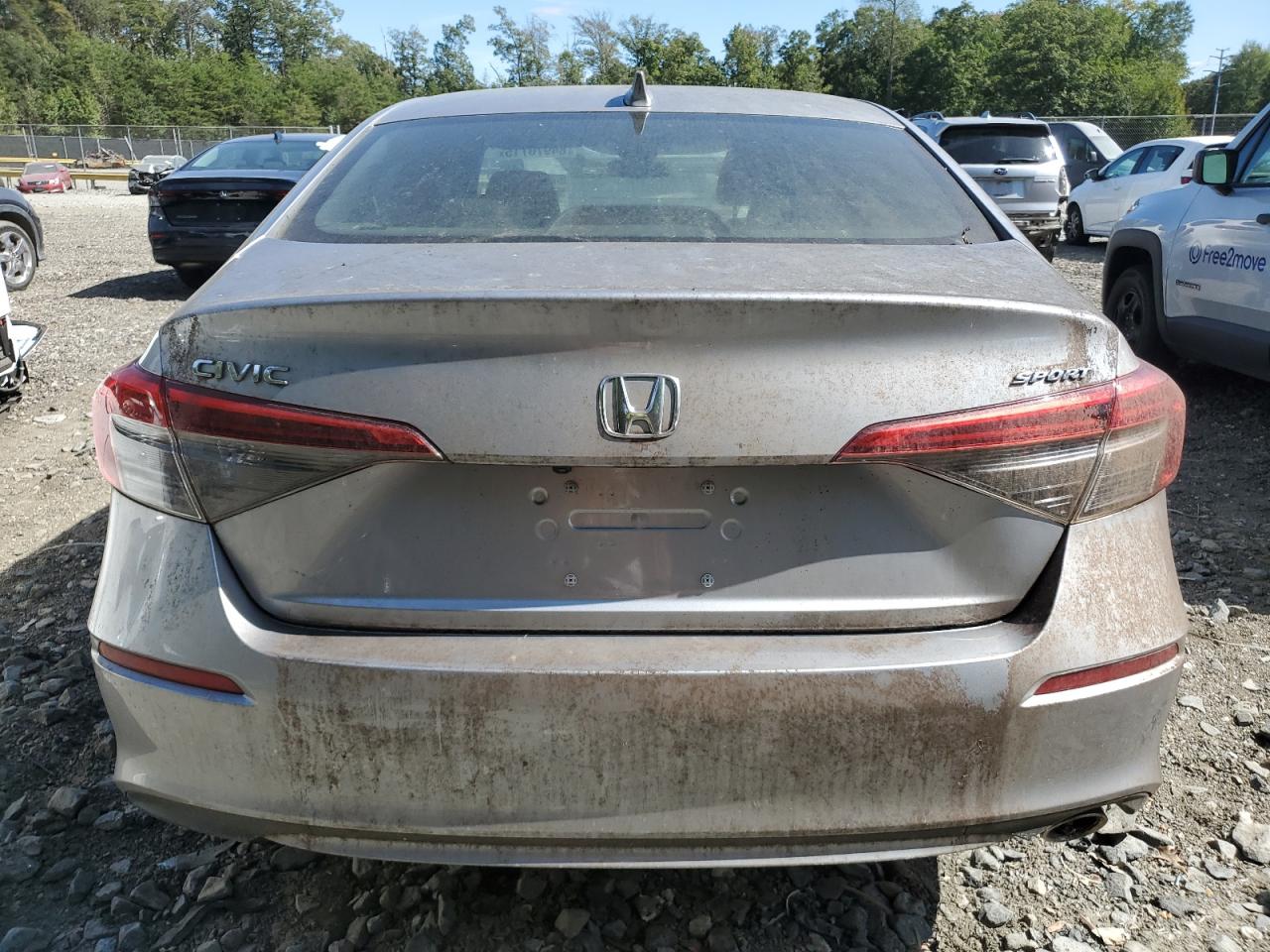 2022 Honda Civic Sport VIN: 2HGFE2F51NH570569 Lot: 84970715