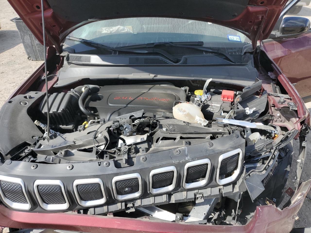 2022 Jeep Compass Latitude VIN: 3C4NJCBB2NT156618 Lot: 87395335