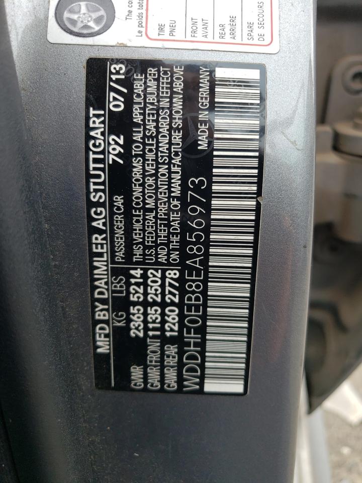 2014 Mercedes-Benz E 250 Bluetec VIN: WDDHF0EB8EA856973 Lot: 82402115