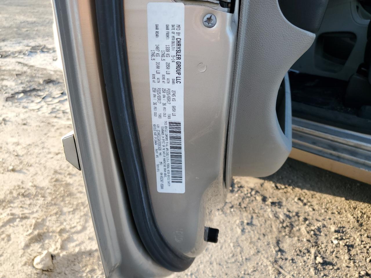 2014 Dodge Grand Caravan Sxt VIN: 2C4RDGCG0ER391628 Lot: 81917095