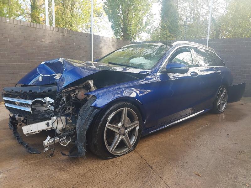 2016 MERCEDES-BENZ C CLASS C220D AMG LINE PREMIUM 5DR AUTO for sale at Copart GLOUCESTER