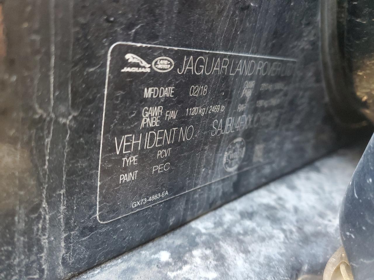 2018 Jaguar Xf R - Sport VIN: SAJBL4FXXJCY69475 Lot: 85850995