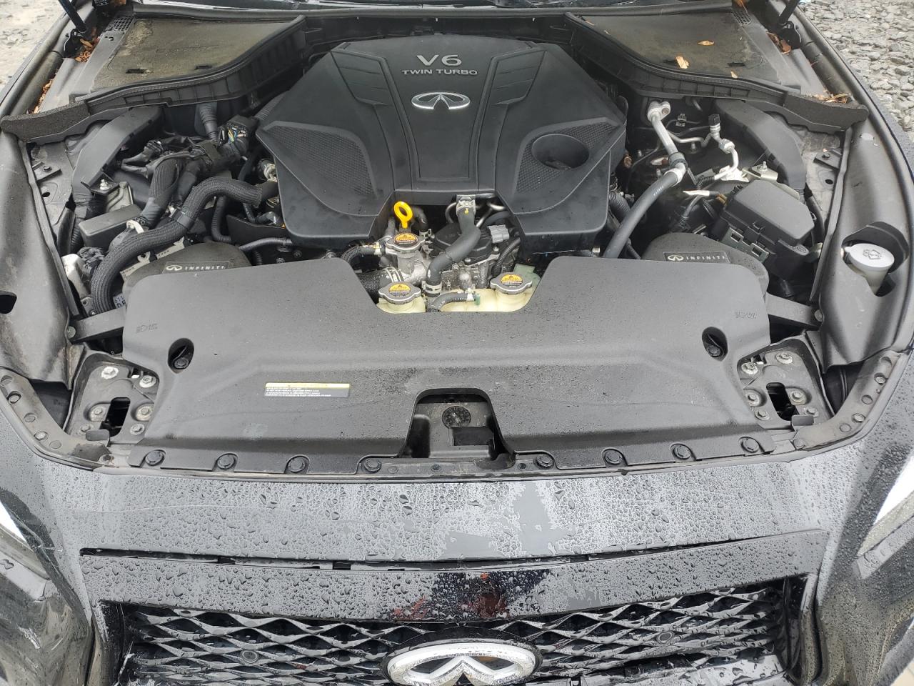 2021 Infiniti Q50 Red Sport 400 VIN: JN1FV7DR1MM880432 Lot: 86249365