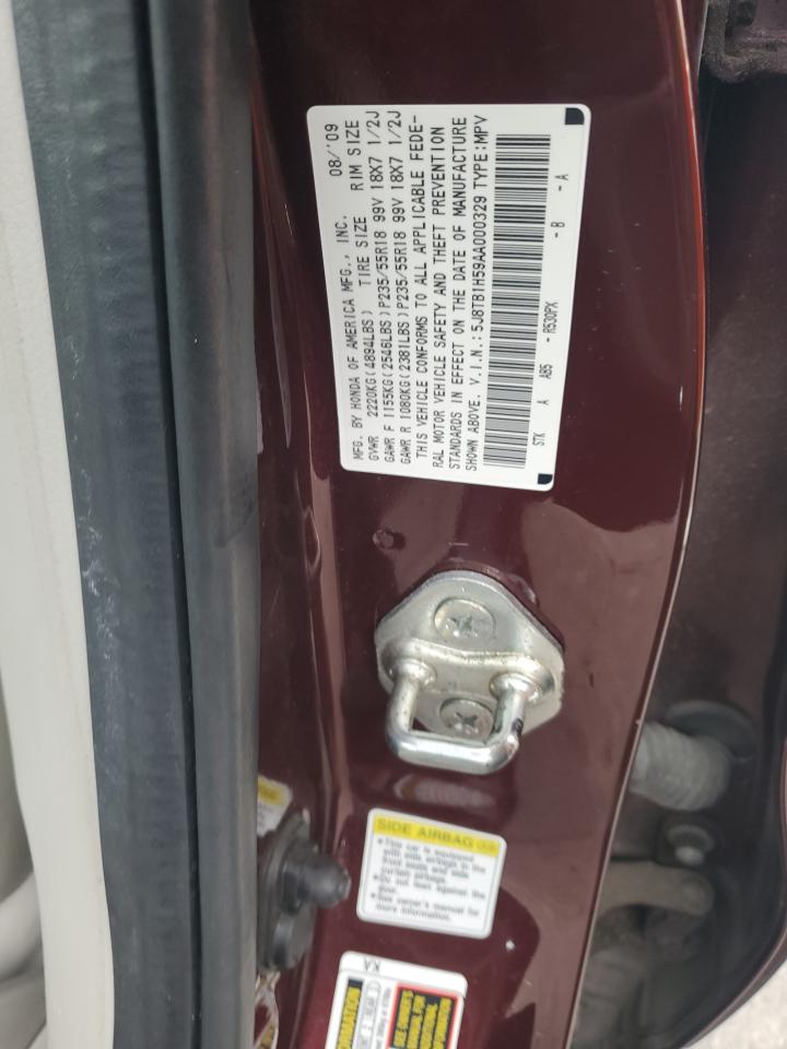 2010 Acura Rdx Technology VIN: 5J8TB1H59AA000329 Lot: 86283615