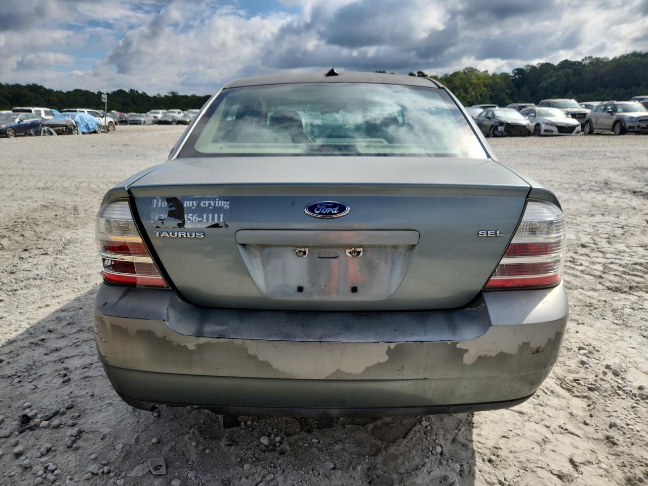 2008 Ford Taurus Sel VIN: 1FAHP24WX8G121801 Lot: 85194405