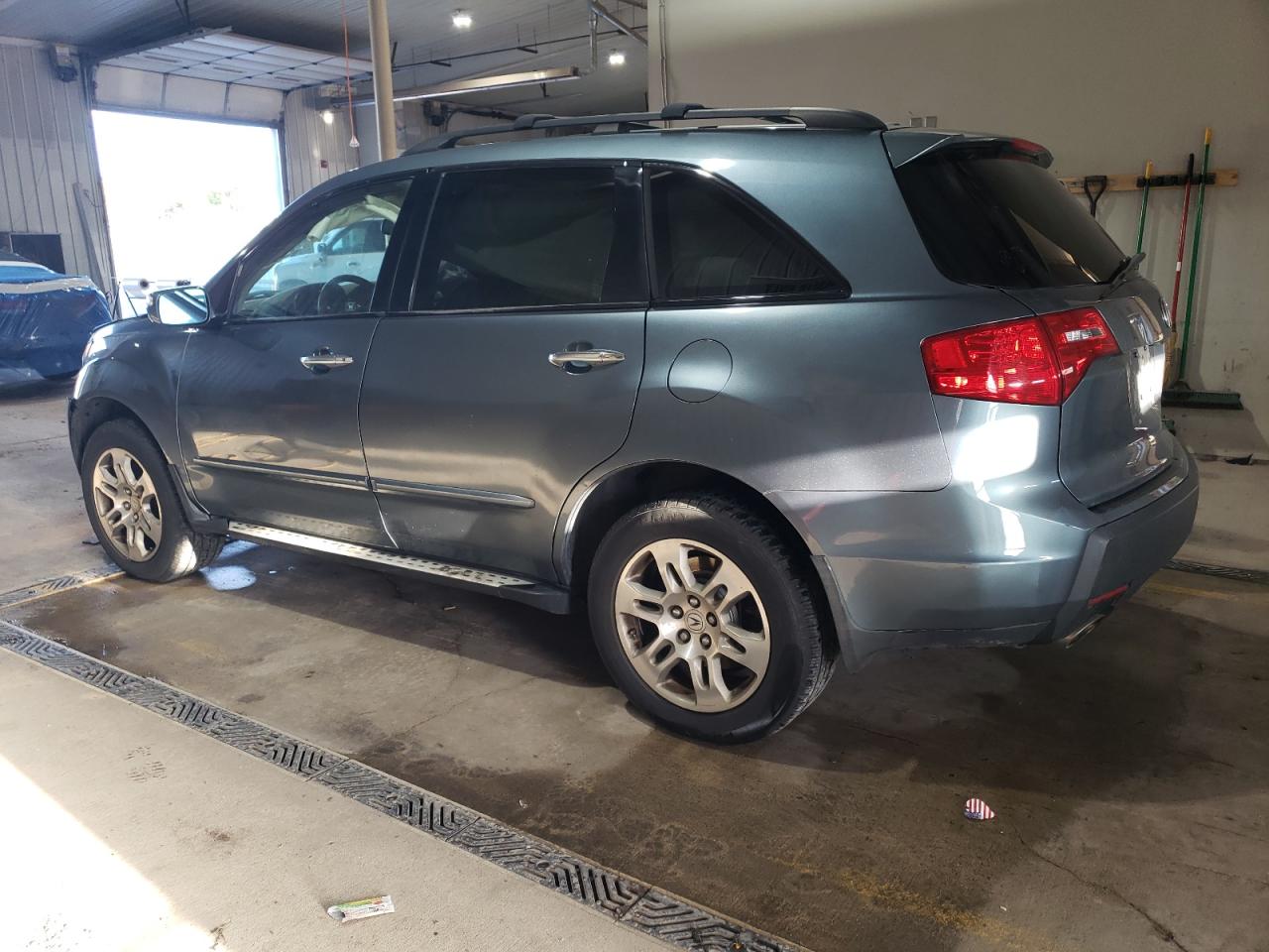 2008 Acura Mdx Technology turquoise null gas 2HNYD284X8H502784 photo #3