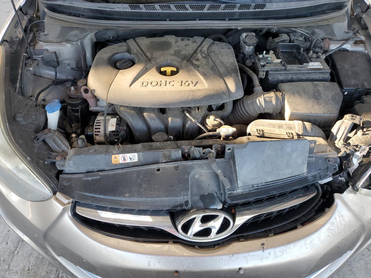 2013 Hyundai Elantra Gls VIN: 5NPDH4AE6DH235121 Lot: 81562875