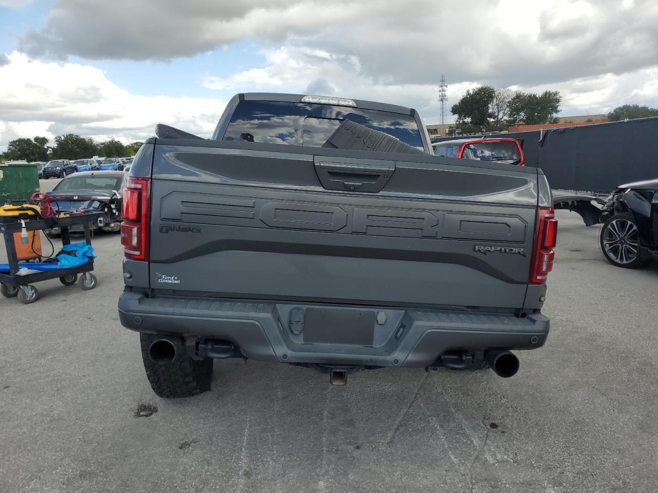 2018 Ford F150 Raptor VIN: 1FTFW1RG7JFE50418 Lot: 86531755